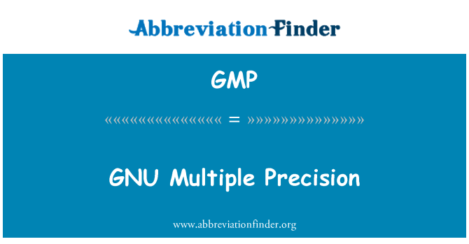 GMP: GNU wiele precyzji