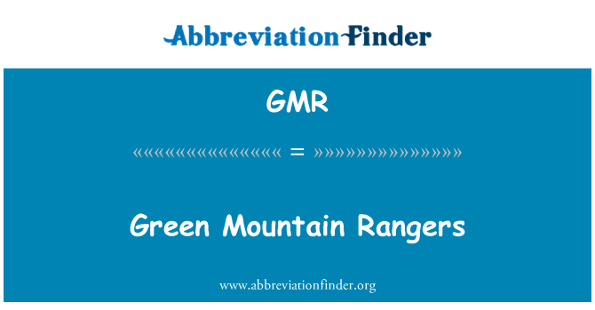 GMR: Penjaga Gunung hijau