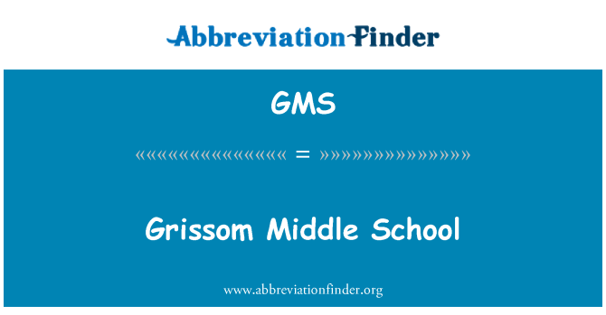 GMS: Grissom l-iskola tan-nofs