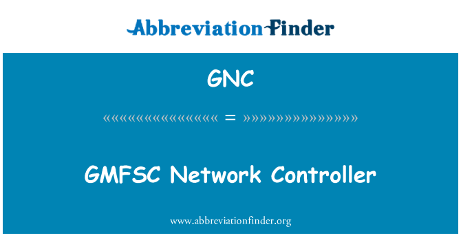 GNC: Síťový adaptér je GMFSC