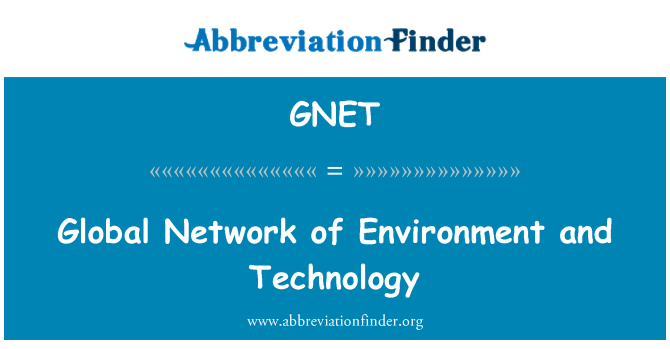 GNET: Globálne sieťové prostredie a technológie