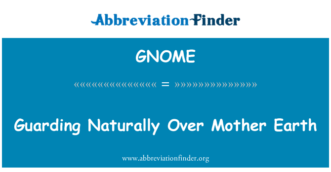 GNOME: Jgħasses naturalment fuq omm terrestri