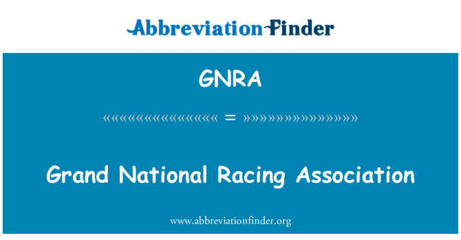 GNRA: Grand National curse de asociere