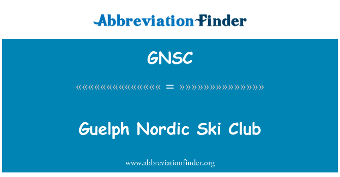GNSC: Guelph pati de relasyon nò mas Club