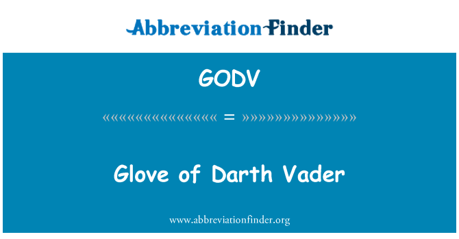 GODV: Gan de Darth Vader