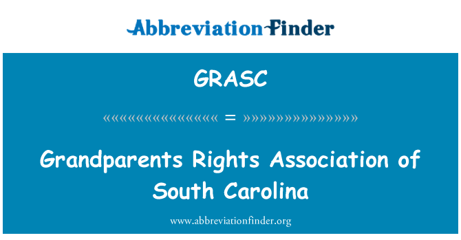 GRASC: Besteforeldre rettigheter Association of South Carolina