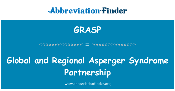 GRASP: Globalni in regionalni Aspergerjev sindrom partnerstvo