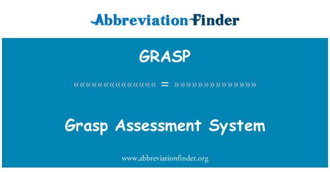 GRASP: Atrab evalyasyon sistèm
