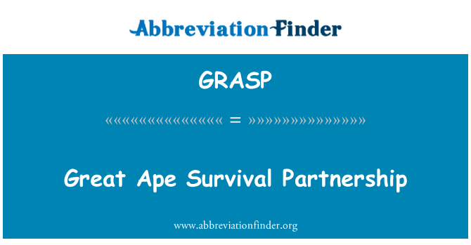 GRASP: Great Ape přežití partnerství