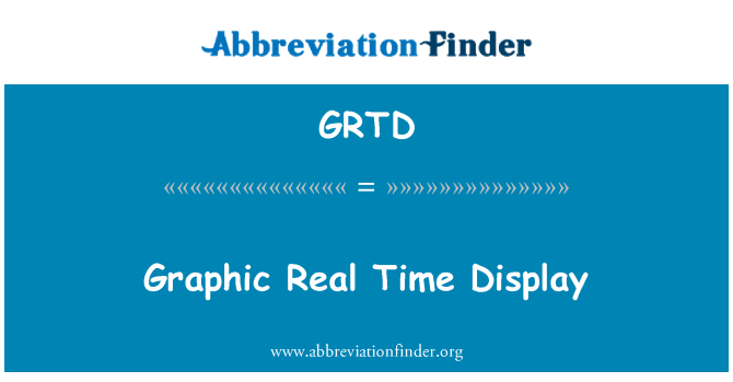 GRTD: Wirja fil-ħin reali grafika