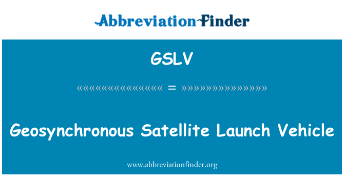 GSLV: Siaran satelit peluncuran kendaraan