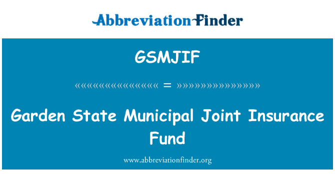 GSMJIF: Istat ġnien muniċipali Konġunt assigurazzjoni fond
