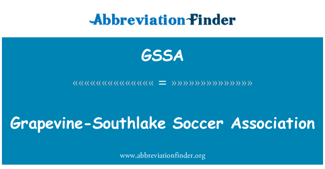 GSSA: Asosiyasyon Jwè foutbòl pye rezen-Southlake