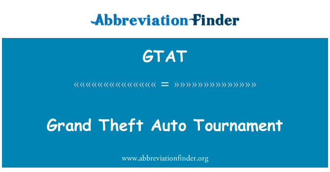 GTAT: سرقة السيارات البطولة