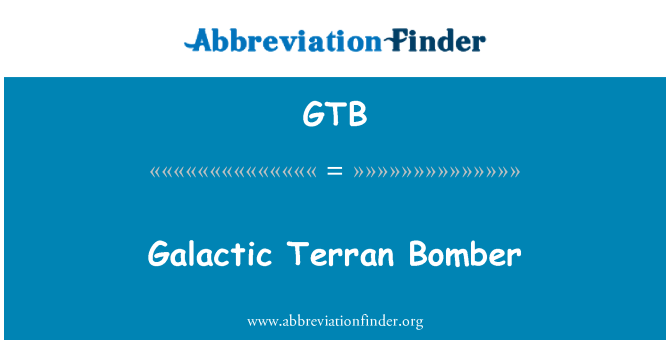 GTB: Blouzon Terrien galactic