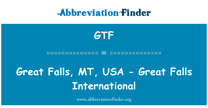 GTF: Great Falls, MT, Verenigde Staten - Great Falls International