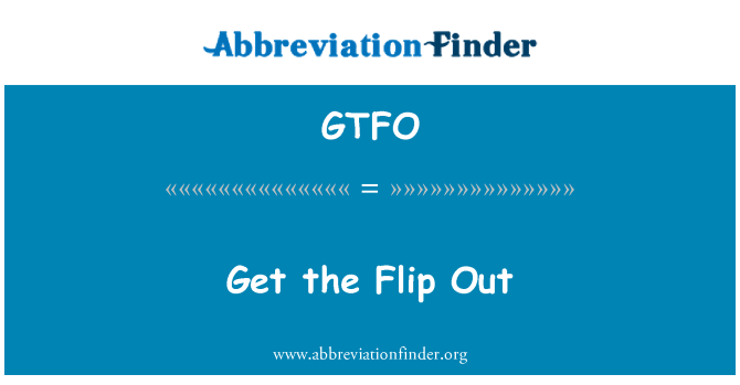 GTFO: צא החוצה להעיף