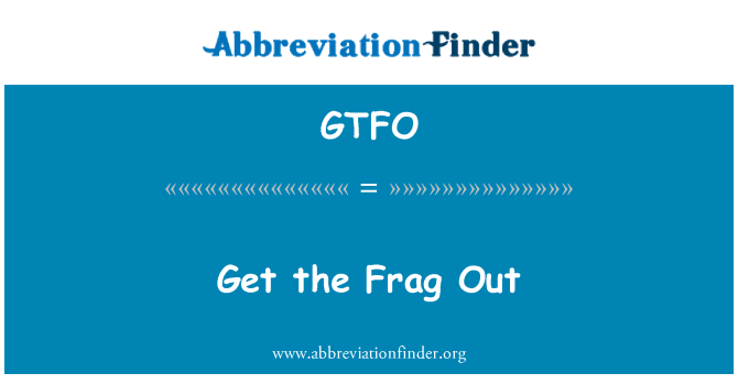 GTFO: Retire Frag a