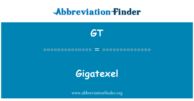 GT: Gigatexel