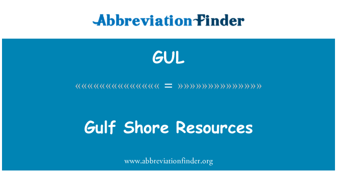 GUL: Shore Golfo risorse
