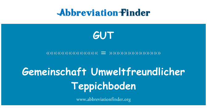GUT: Соответствии Umweltfreundlicher Teppichboden