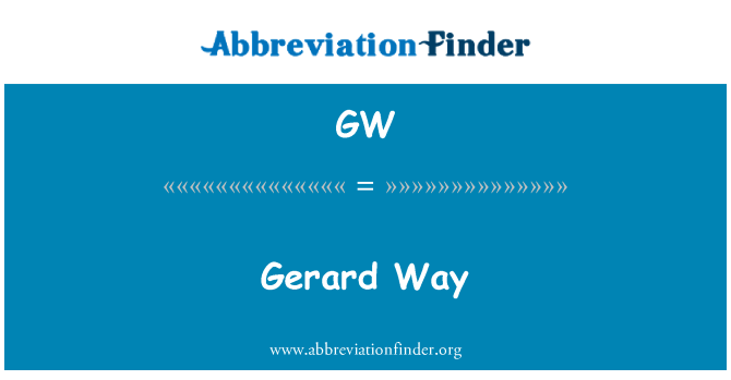 GW: Gerard 방법