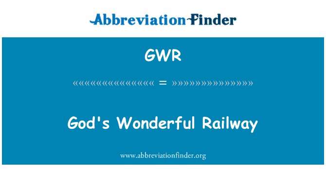 GWR: Tal-ferroviji semg˙u ta ' Alla