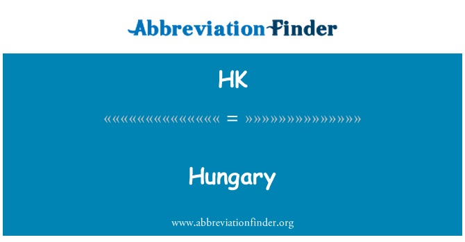 HK: Hungary