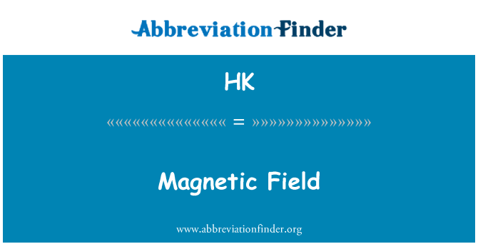 HK: میدان مغناطیسی