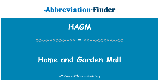 HAGM: Id-dar u ġnien Mall
