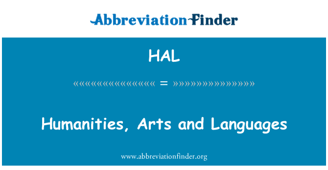 HAL: Sciences, Arts Et lang