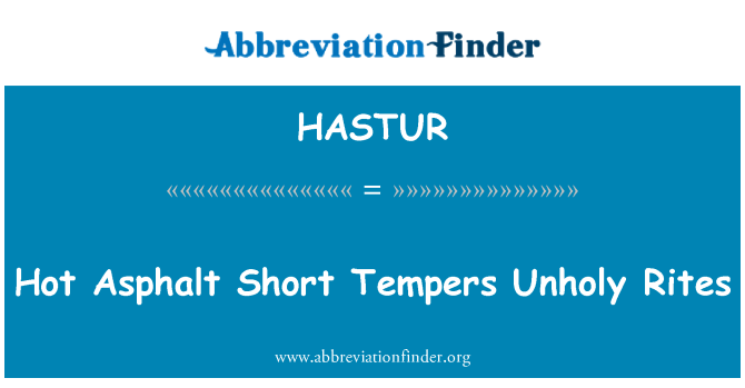 HASTUR: Onksyon derespekte cho alfat kout Tempers