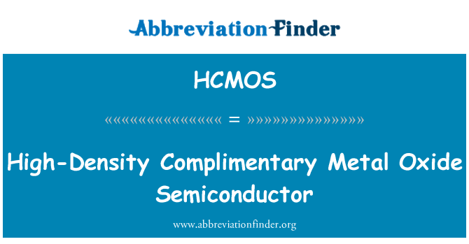 HCMOS: Semiconductor à gratis ksid fè
