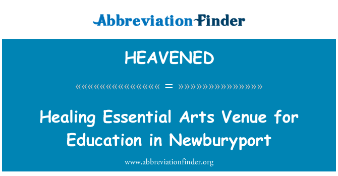 HEAVENED: Lieu essentiel Arts de guérison pour l'éducation à Newburyport