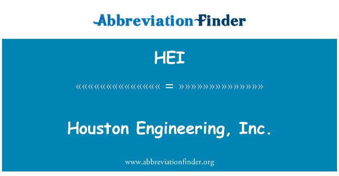 HEI: Houston, Texas