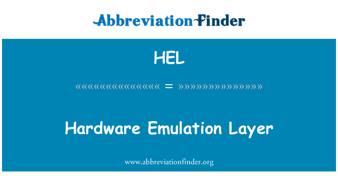 HEL: Is-saff ta ' Emulazzjoni ħardwer