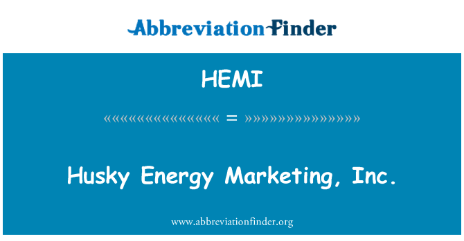 HEMI: कर्कश ऊर्जा विपणन, inc