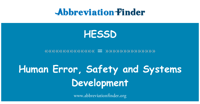 HESSD: Bon imen, sekirite ak sistèm developman