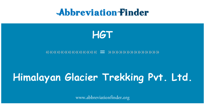 HGT: Himalayan Frederikshaab ġiri Pvt. Ltd.