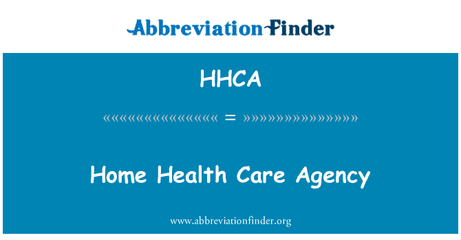 HHCA: 家庭保健機構