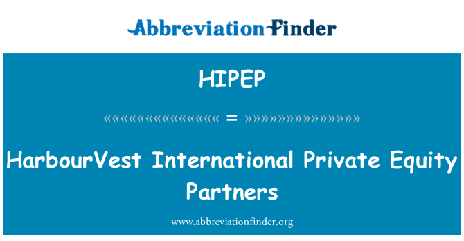 HIPEP: HarbourVest International Private Equity Partners
