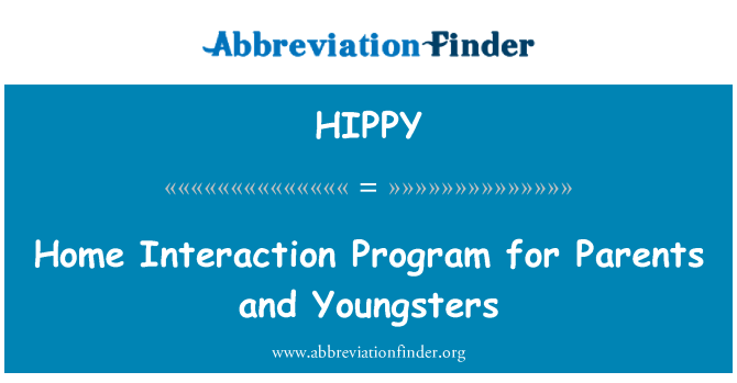 HIPPY: Programma casa di interazione per i genitori e i giovani