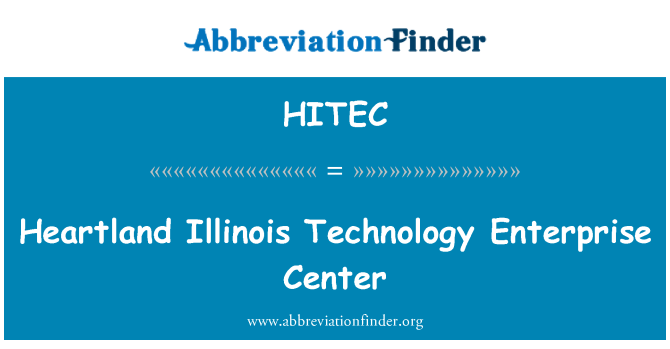 HITEC: Heartland Ilinojaus technologijos įmonės centras