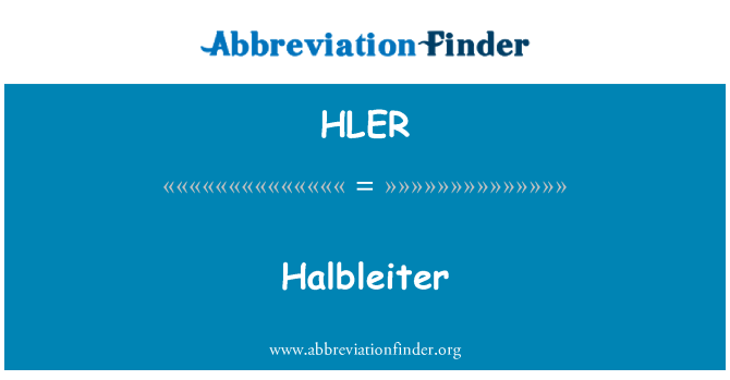 HLER: Halbleiter