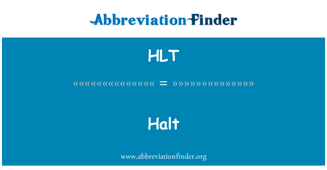 HLT: Atal