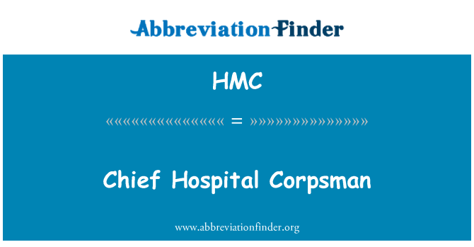 HMC: Chefe Hospital socorrista