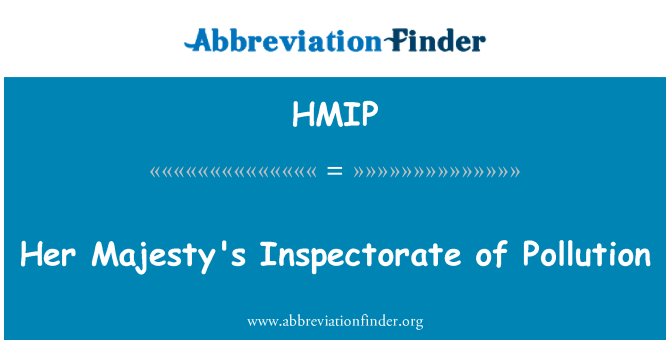 HMIP: Inspection Majesté l' de kontaminasyon