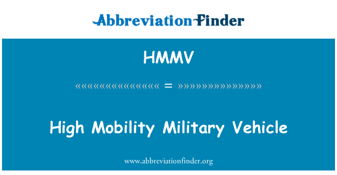 HMMV: Machin militè wo Mobilité