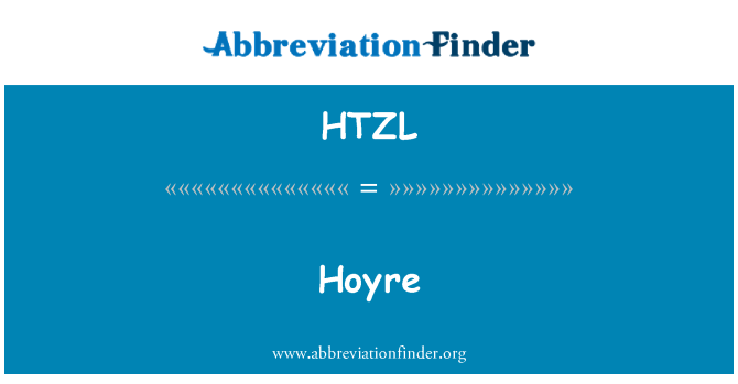 HTZL: Hoyre