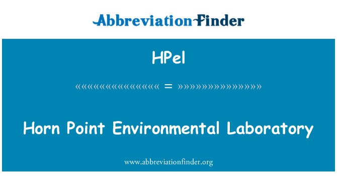 HPel: Horn titik laboratorium lingkungan